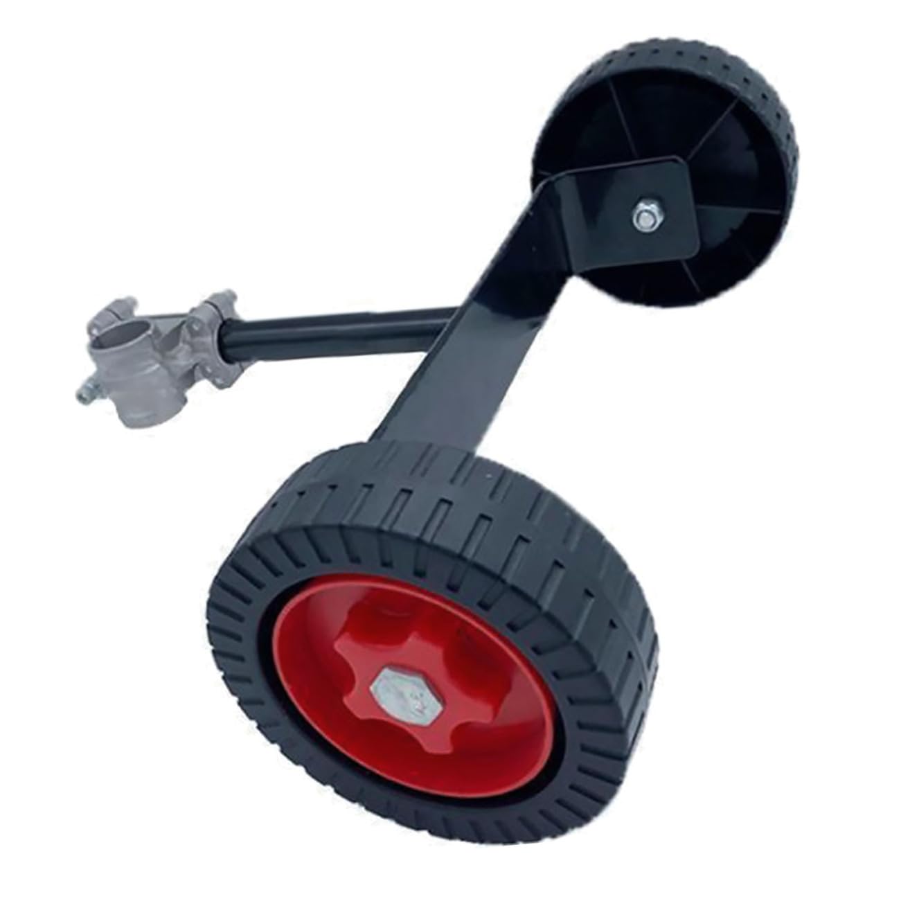 ibasenice Rueda de Soporte para Cortacésped de Rueda de Silenciosa para Cortacésped de Empuje Accesorios de Jardín
