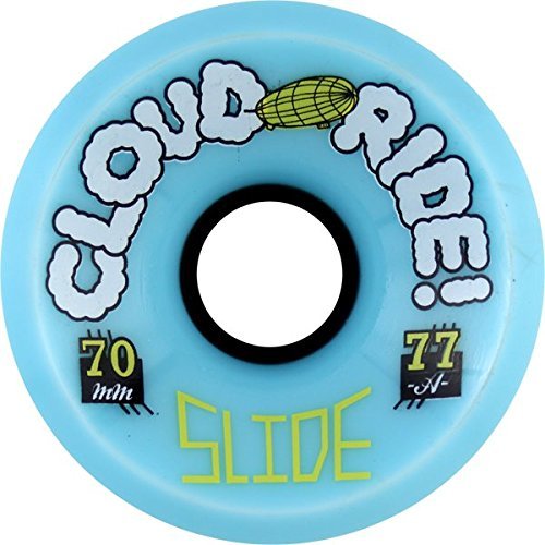 Cloud Ride Wheels Slide Powder Skateboard Wheels - 70mm 77a (Set of 4)