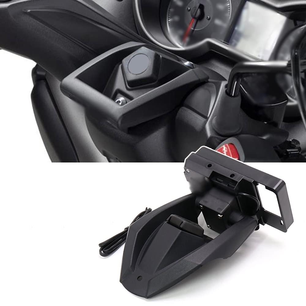 Uchwyt nawigacyjny do telefonu bezprzewodowy port ładowania USB uchwyt uchwyt do motocykli