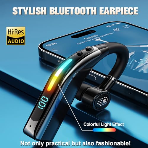 Auricular Bluetooth inalámbrico con micrófono y cancelación de ruido miniatura 2