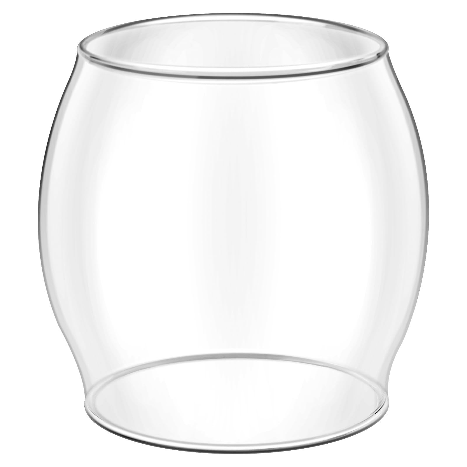 Lantern Glass Replacement for Coleman 200a Globe,Replace R690B051,Glass Globe for Fueled Lanterns for Coleman,Kamplite,JC Higgins,Optimus,Unimet,Ashflash Vintage Lanterns,Camping Lantern Accessories