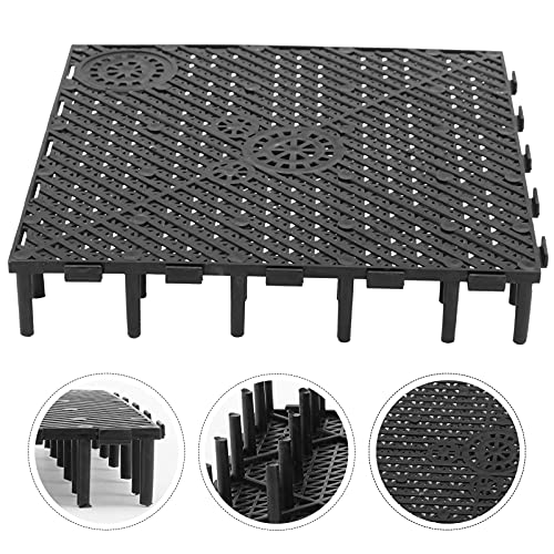Hemobllo Aquarium Bottom Grid Fish Tank Isolation Board Divides Tray Aquarium Divider Bottom Filter Pvc Splicing Black Bottom Filter Board #TOP2