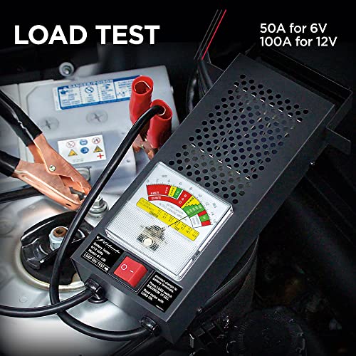 Schumacher Bt-100 Battery Load Tester And Voltmeter - 100 Amp #TOP5
