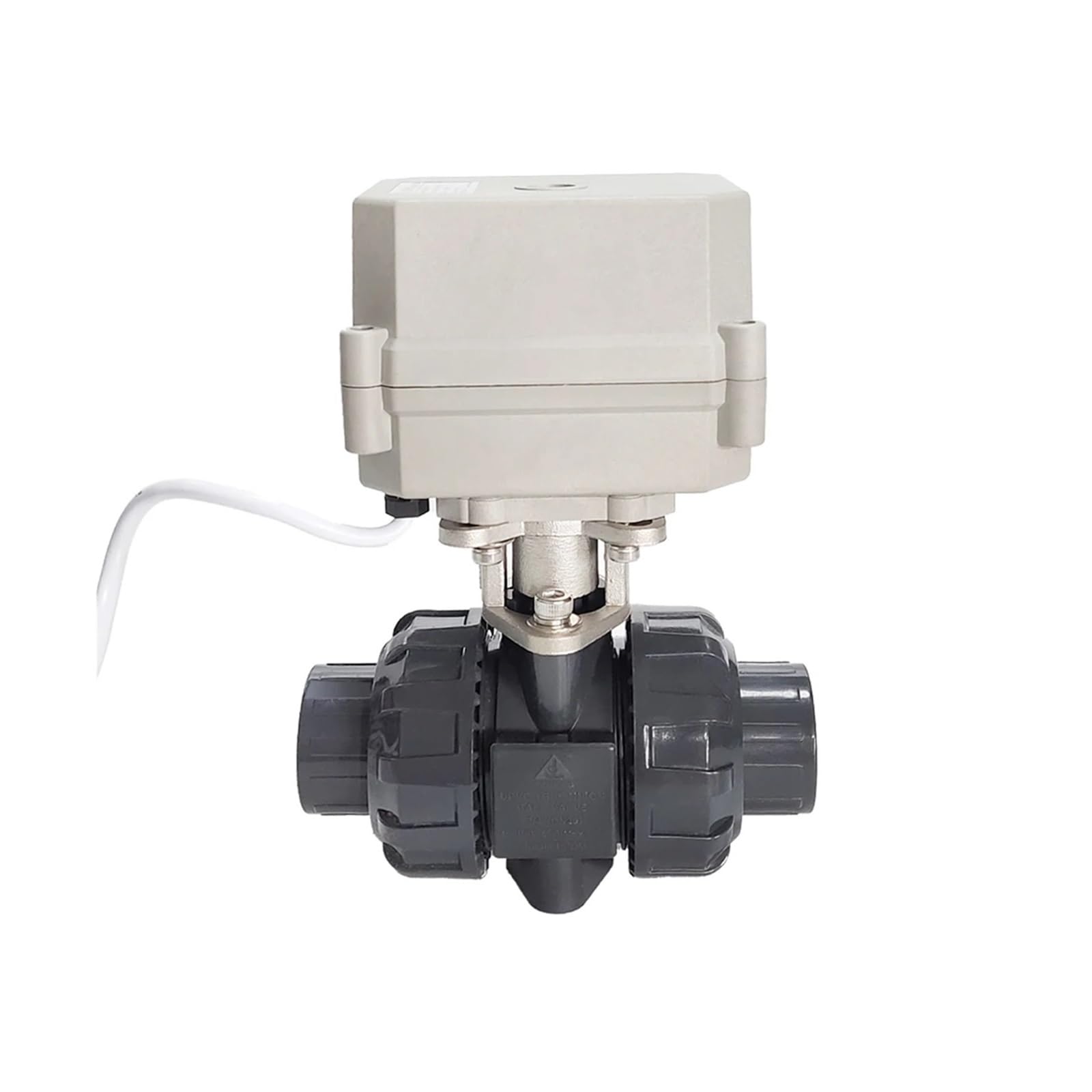 Vanne électrique UPVC DN20 DC24V motorisée pour arrosage automatique de jardin