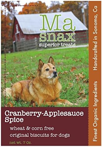 Ma Snax Cranberry Applesauce Spice Biscuits