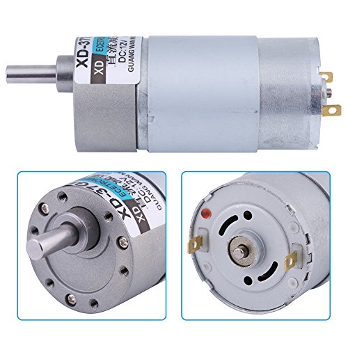 Mikro Getriebemotor, DC Getriebemotor XD-37GB555 15 W 12 (V) 500 (U/min), Bürsten Gleichstrommotor hergestellt aus einer Kupferdrahtspule und einem Metallgetriebe für Automatisierung Ausrüstung