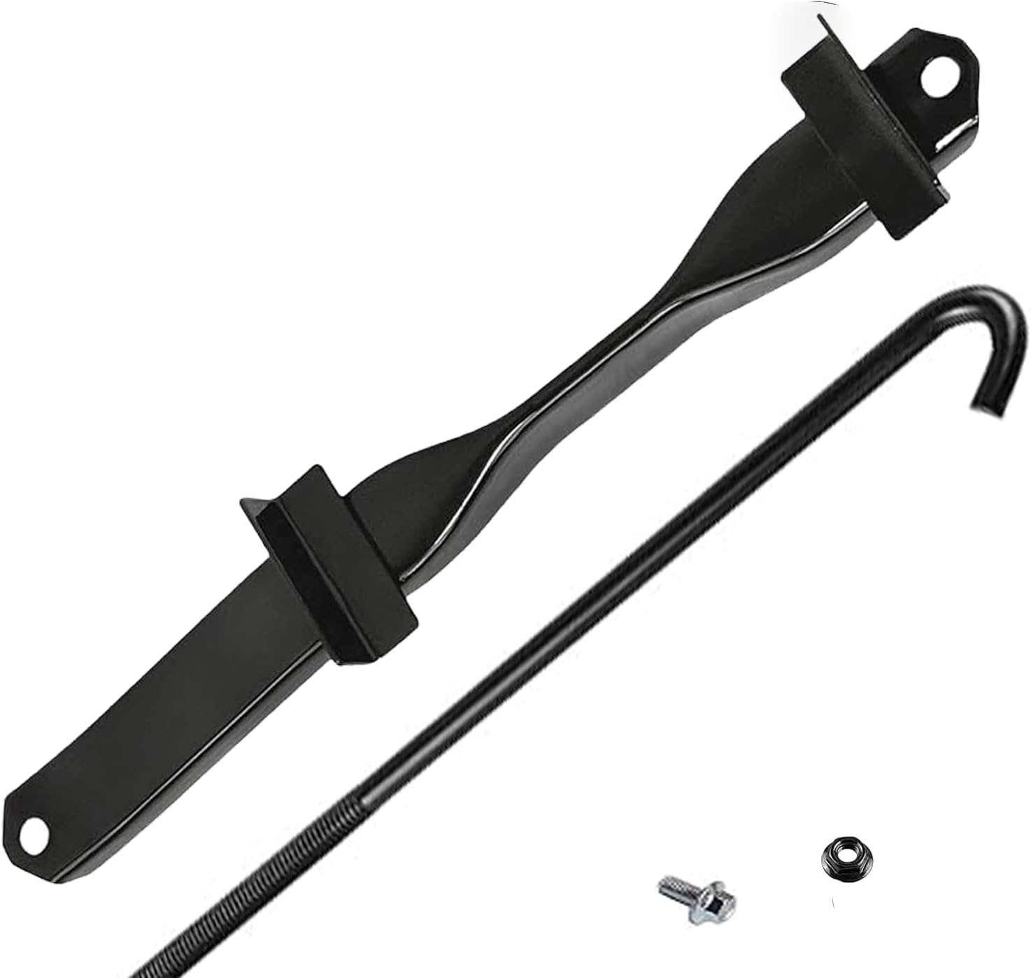 74404-0K010 Battery Retaining Clip with J-Bolt Suitable for Toyota Hilux Vigo Champ Mk6 Mk7 2005-2014 Models 744040K010