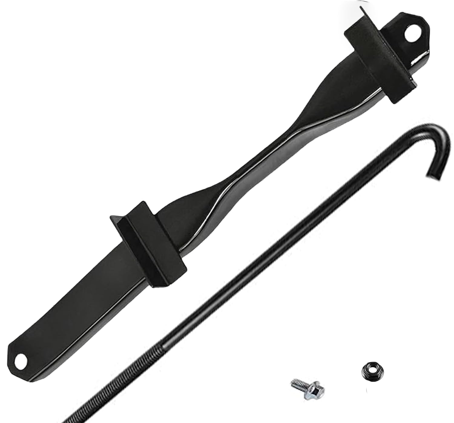 74404-0K010 Battery Retaining Clip with J-Bolt Suitable for Toyota Hilux Vigo Champ Mk6 Mk7 2005-2014 Models 744040K010