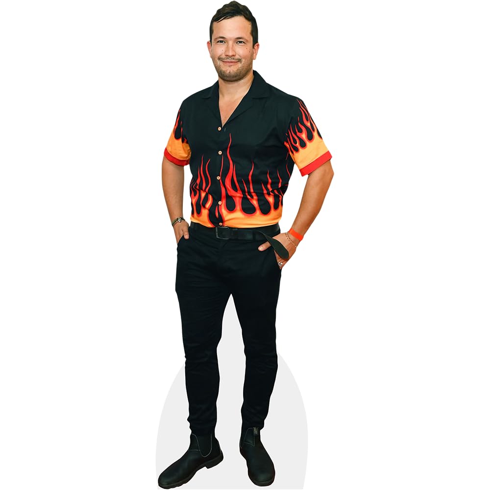 Corin Silva (Flame Shirt) Mini Size Cutout