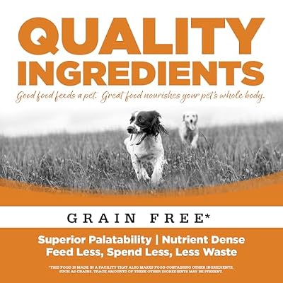 NutriSource Grain Free Dry Dog Food, Lamb Meal, Salmon Meal and Peas, 12LB