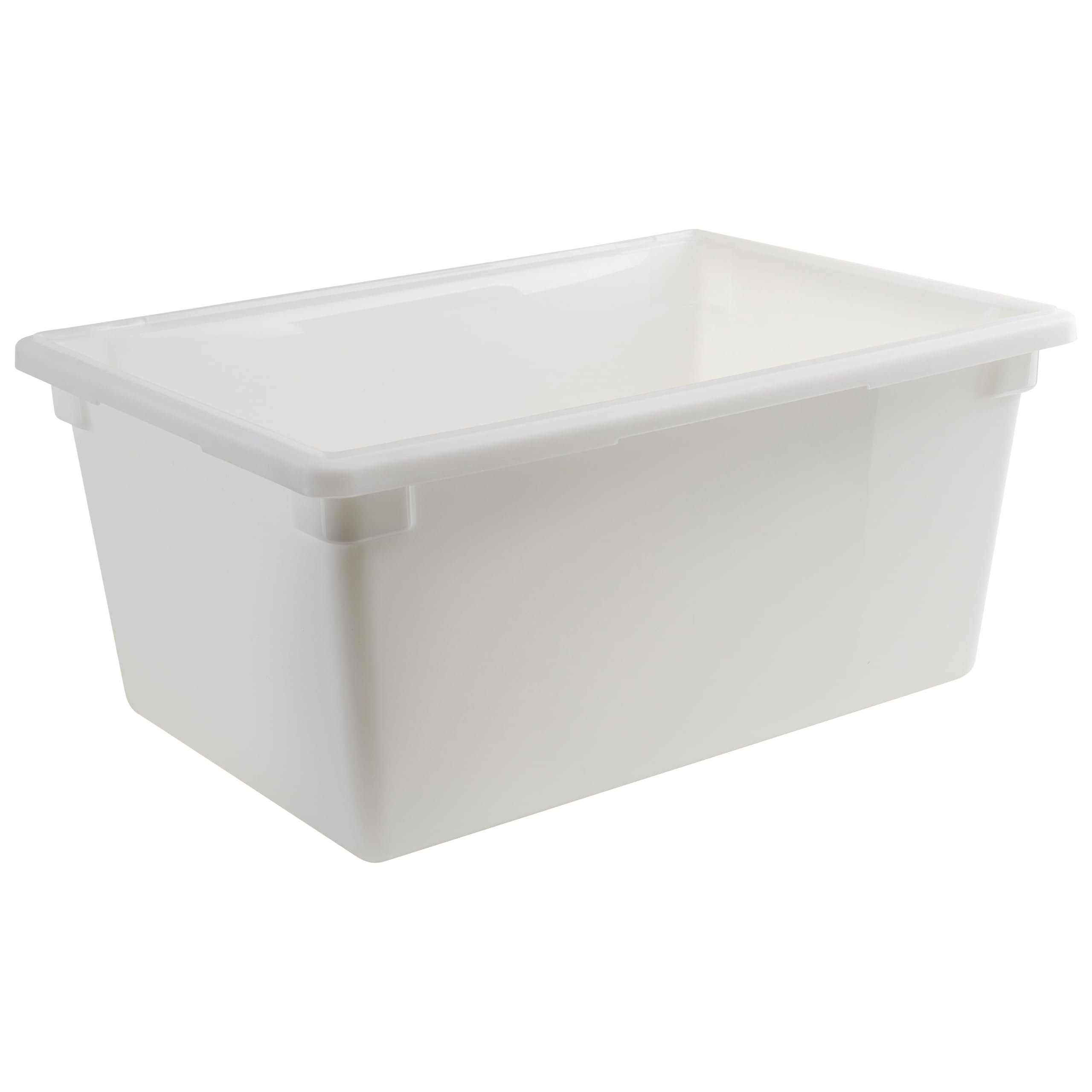 Winco 18" x 26" x 12" / 12" Deep / White Containers