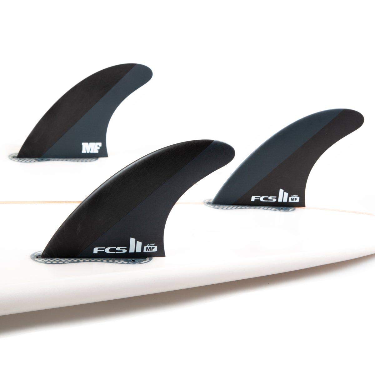 【最安値】FCS II MF PG Black large Tri Fins FCS II Mick Fanning (MF) PG Pro Tri Fin - USEDSURF