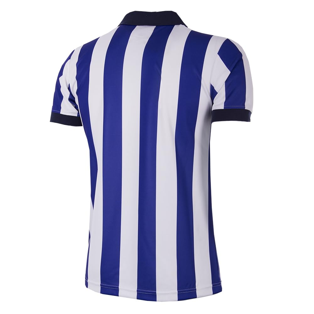 COPA - Maglia retrò - Calcio - Uomo - FC Porto 2002 - Bianco/Blu - 100% Poliestere
