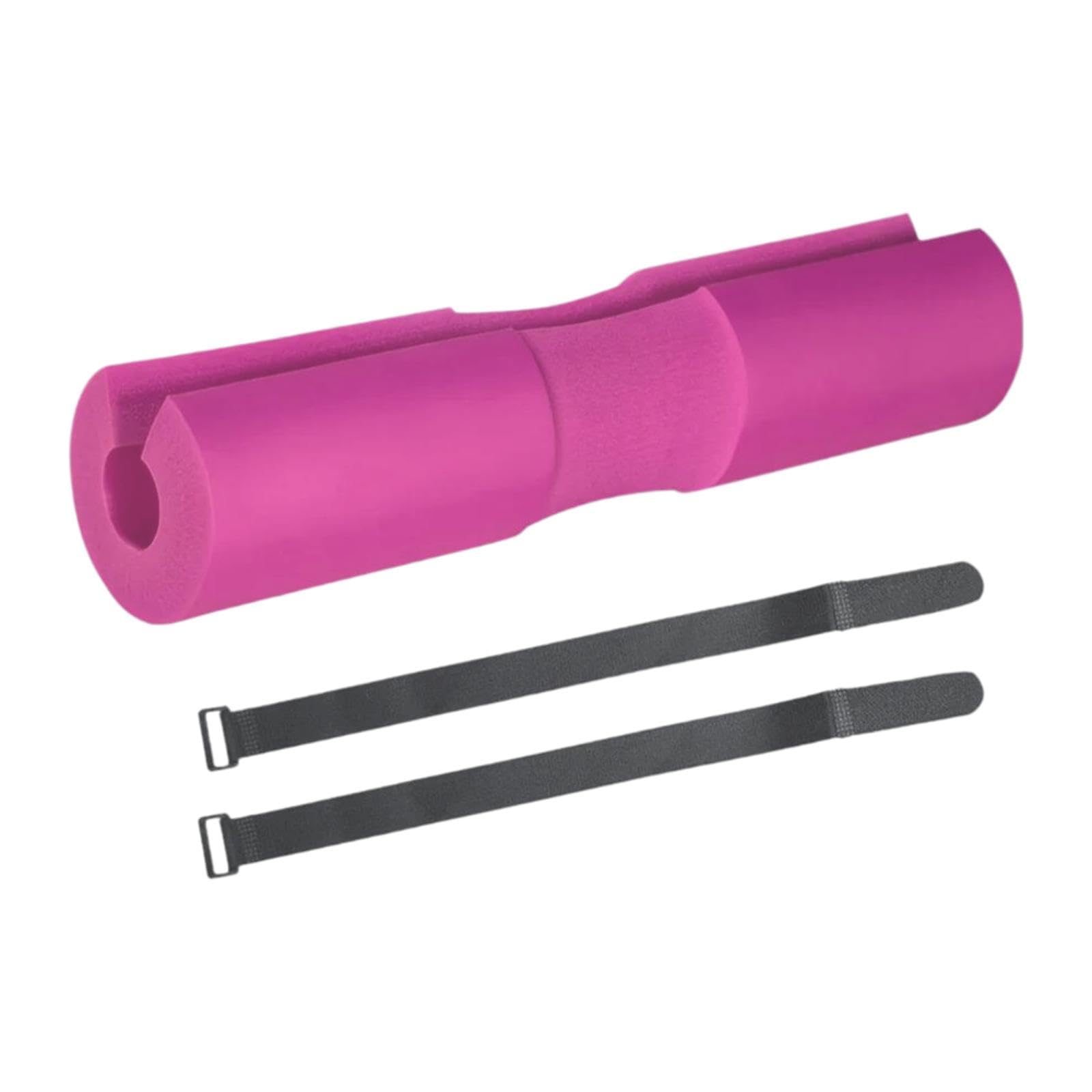 ATORSE Barbell Pad Squat Pad Anti Skid Glute Bridge Pad for Hip Thrusts Gym Workout Rose Red-image-27