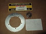  KIT TRASMISSIONE CATENA-CORONA-PIGNONE PER GILERA 50 SIOUX 91>94 Z 14-45