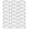 24 PCS Eyebrow Shaping Stencils, Kalolary Eyebrow Grooming Stencil Kit Shaping Templates DIY Tools for Eyebrows Shaping