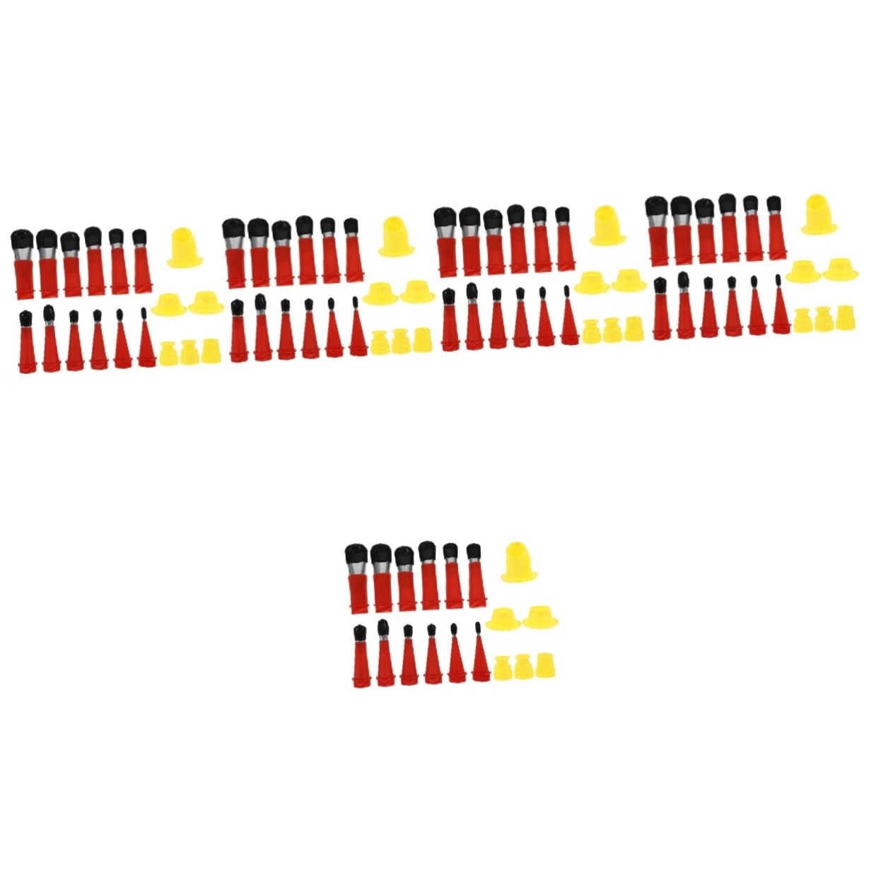 Angoily 5sätze Caulking Nozzle Kit Dichtwerkzeug Mit Für Einfache Handhabung Und Vielseitige Anwendungen Bad Und Küche