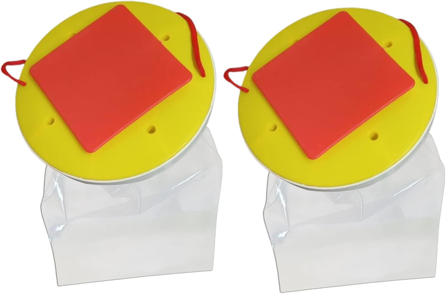 Redtop Fly Trap, Fly Trap Catcher Hanging, Insect Fly Cage, Outdoor Fly Catcher Cage, The Most Effective Insect Trap for Flies Mosquitoes Bees, Non-Toxic Pack of 2