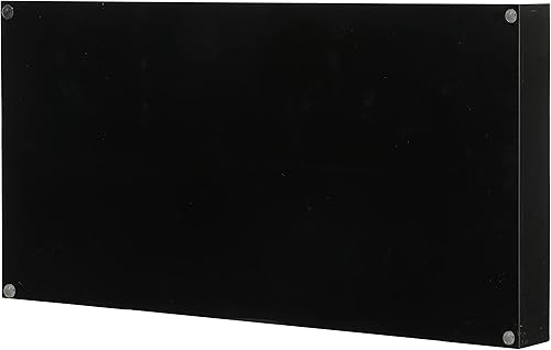 Miniatura 7 de MyGift Organizador de lentes de sol de acrílico negro de alta calidad, bandeja para anteojos con 6 ranuras, organizador de almacenamiento de joyas