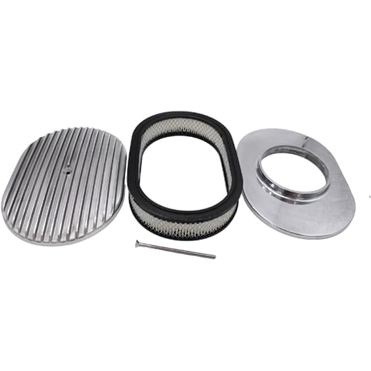 Merishopp 12 Oval Full Finned Air Cleaner Directly Replace