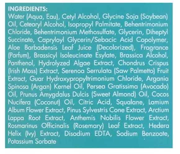 Miniatura 5 de Mielle Sea Moss - Colección de champú para prevención de pérdida de cabello antidesprendimiento, acondicionador, juego de 2 unidades