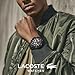 Lacoste LC33 Men's Analog-Digital Watch – TR90 Case, World Clock, Stopwatch, Alarm, Backlight, Textured Silicone Strap, Premium Fashion Timepiece - Gift for Him - 45mm