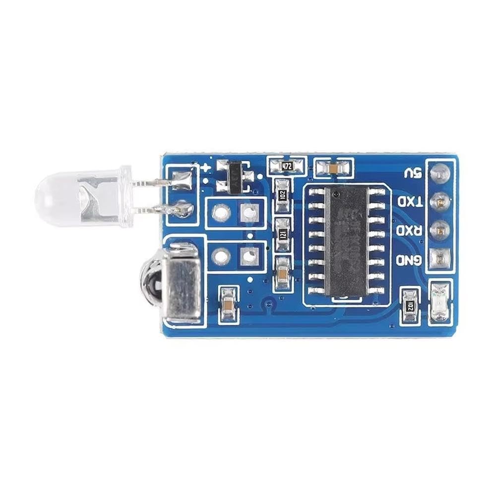 Accesorios 2 uds módulo transceptor IR codificador infrarrojo decodificador comunicación en serie