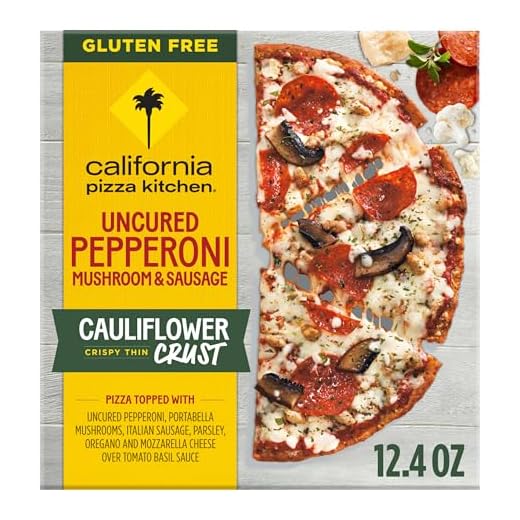 California Pizza Kitchen Pepperoni Mushroom Sausage Frozen Pizza, 12.4 oz