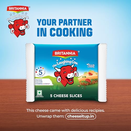 Image of Britannia The Laughing Cow Cheese Slices, 100g