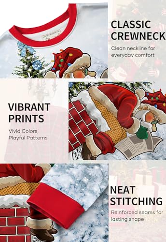 Mainfini Unisex Ugly Christmas Sweatshirts Adult Funny 3D - Image 6