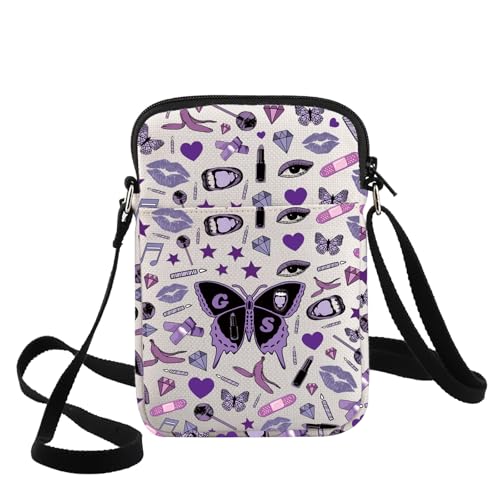 G2TUP Singer Musical Crossbody Bag - Song Lyrics Fans Gift, Album Shoulder Bag, Concert Merchandise