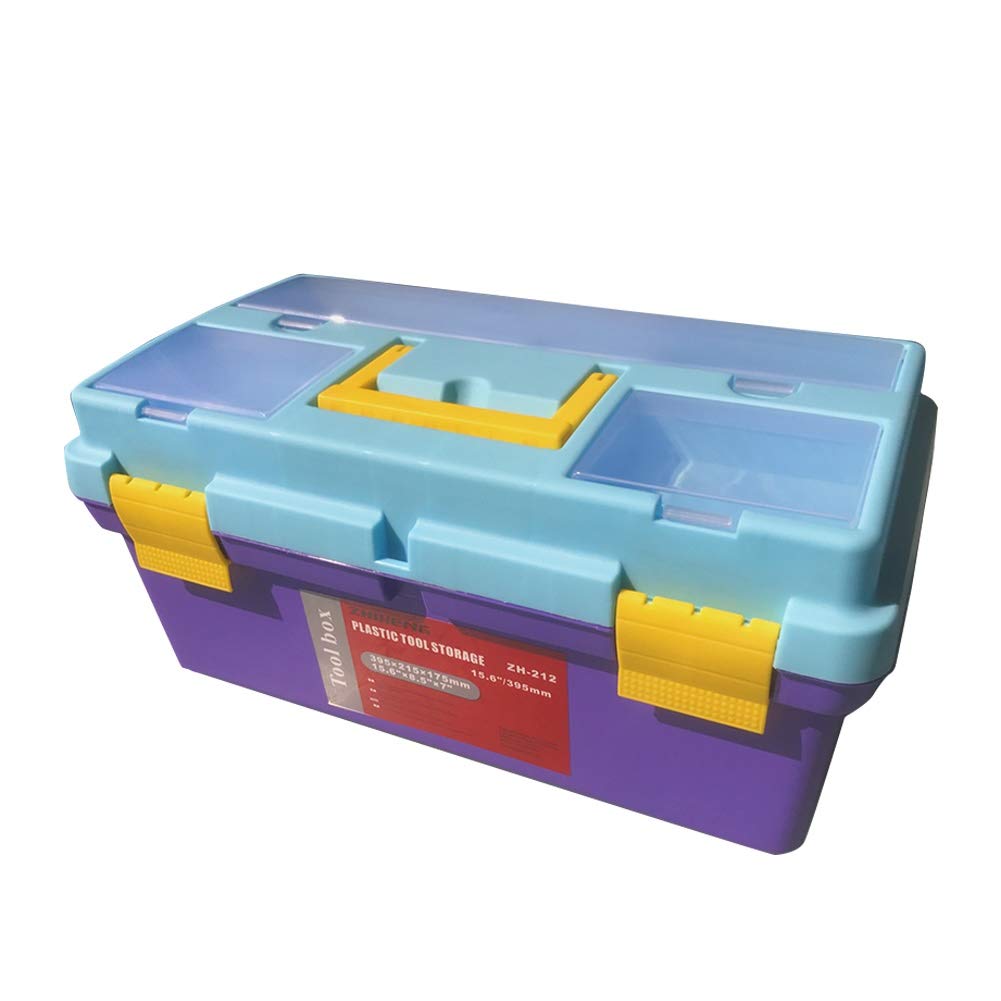 Caballete Artes y Manualidades Pintura Al Óleo Caja De Agua Hardware De Almacenamiento De Arte Caja De Herramientas Multifunción Portátil Inicio Grande Artes y Manualidades HUYP