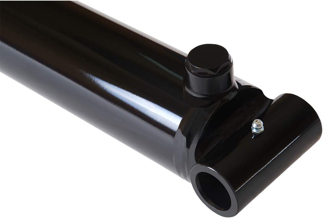 Magister Hydraulic Cylinder 2.5" Bore x 16" Stroke, Welded Hydraulic Ram with Cross Tube Ends, Double Acting Hydraulic Piston 3500 PSI (WCT 2.5x16)