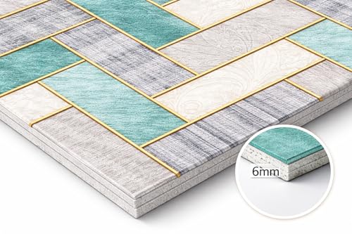 Image of Barebeauty 3D Wall Panel Wallpaper, Self Adhesive PE Foam Brick Sticker, Waterproof Wall Covering for Home Decor, 70 x 70 cm (Pack of 20, 105.4 Sq. Ft. Approx)