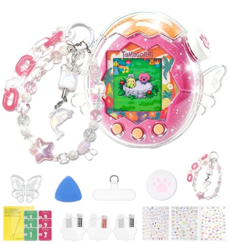 YOGAGA (Angel Wing) Glitter Case for Tamagotchi Paradise 9-Types 15-Pc Kit