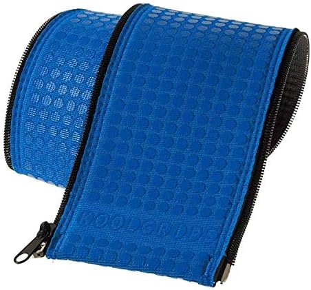 KoolGrips Comfort Cover 10 Foot Neoprene Zippered Hand Grip Rail Slip Cover Sleeve for In Ground and Above Ground Swimming Pools, 1 Cover, Royal Blue