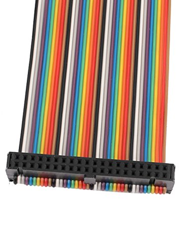 uxcell a15040700ux0328 40 Pin 40 Way F/F Connector IDC Flat Rainbow Ribbon image 5