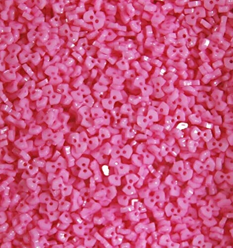 celloexpress 6mm Mini Doll Buttons for Dolls & Soft Toys Clothes - Assorted Colours & Designs (Pack of 2000, 6mm, Bowties - Pink) โ image 1
