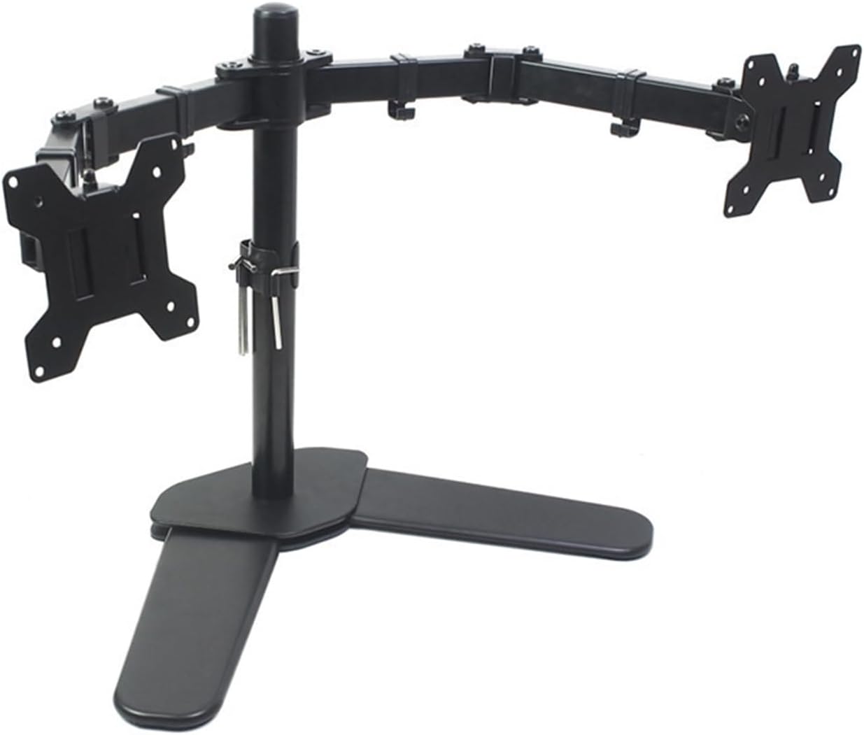 17-27 inch Dual-Screen Computer Monitor Stand Desktop Screen Double-Section arm Lifting and Universal Rotation
