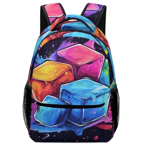 Sac à dos motifs créatifs mixte pour école et loisirs