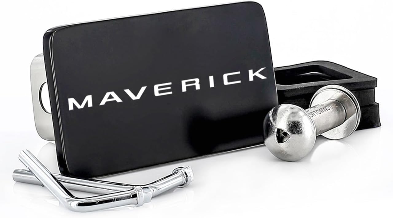 Ford Maverick UV Printed Trailer Tow Hitch Cover Plug (2" Inch)