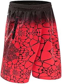 1Bests 3PCS / Set Men's Running Shorts Quick Dry Running Shorts Basketball Pants Sports Pants (3pcs Short/Set5,L)