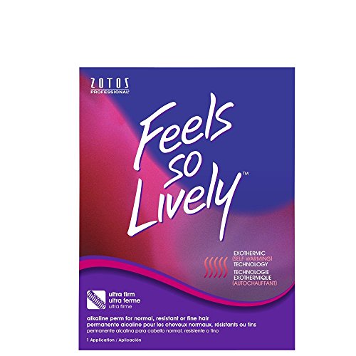 ZOTOS Permanente de cabelo alcalino exotérmico regular So Lively HP-40703 da Salon Feels