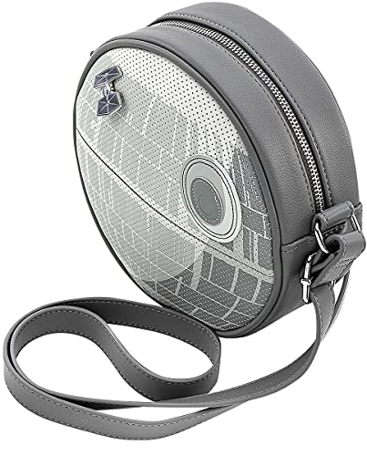 Loungefly Star Wars Death Star Crossbody Bag w Pin Standard