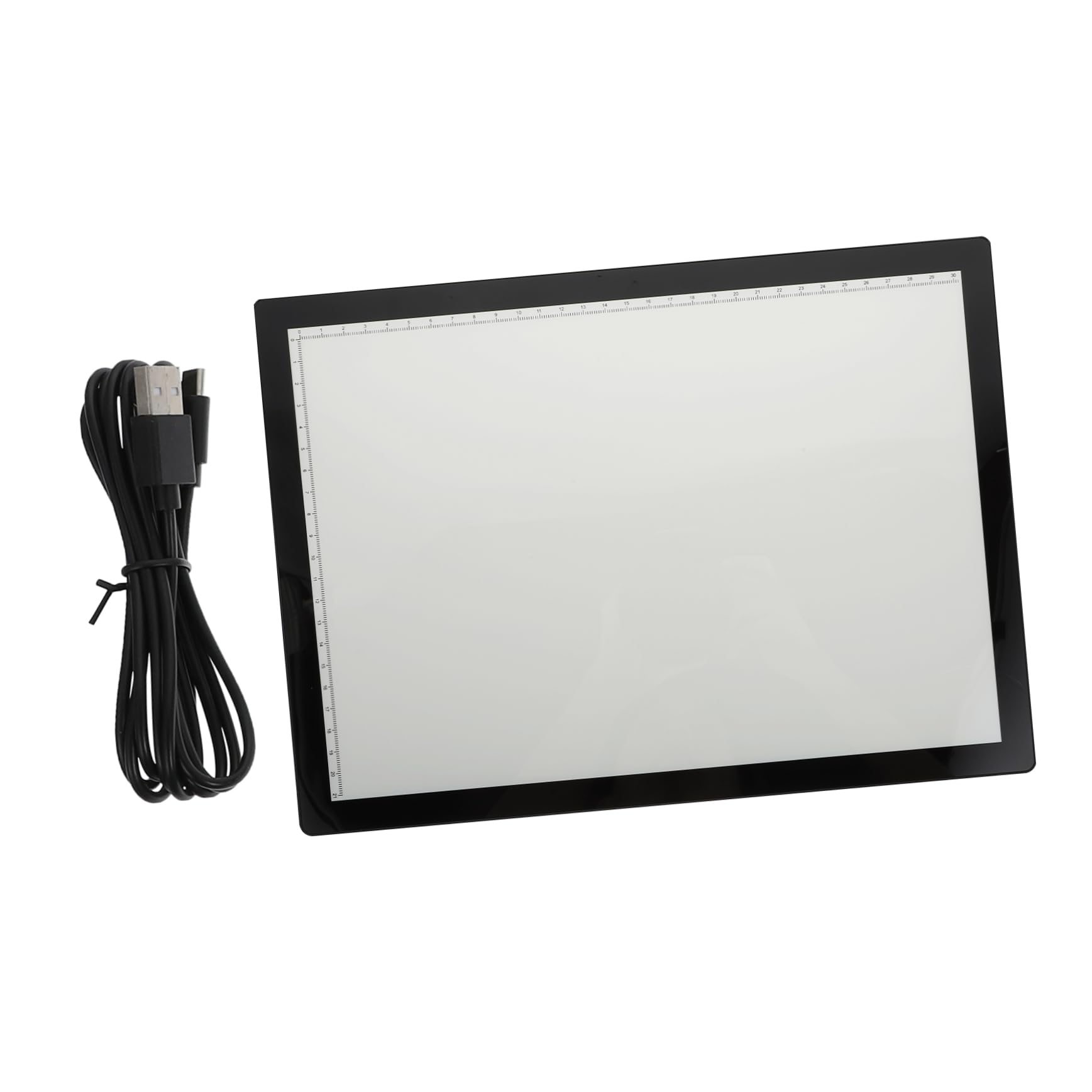 HOODANCOS 1pc Copy Table Animation Drawing Board LED Tracing Pad Rechargable d Batteries Copying Sketching Board LED Drawing Tracing Pad Copy Board Tracing Drawing Board A4 LED Black Abs