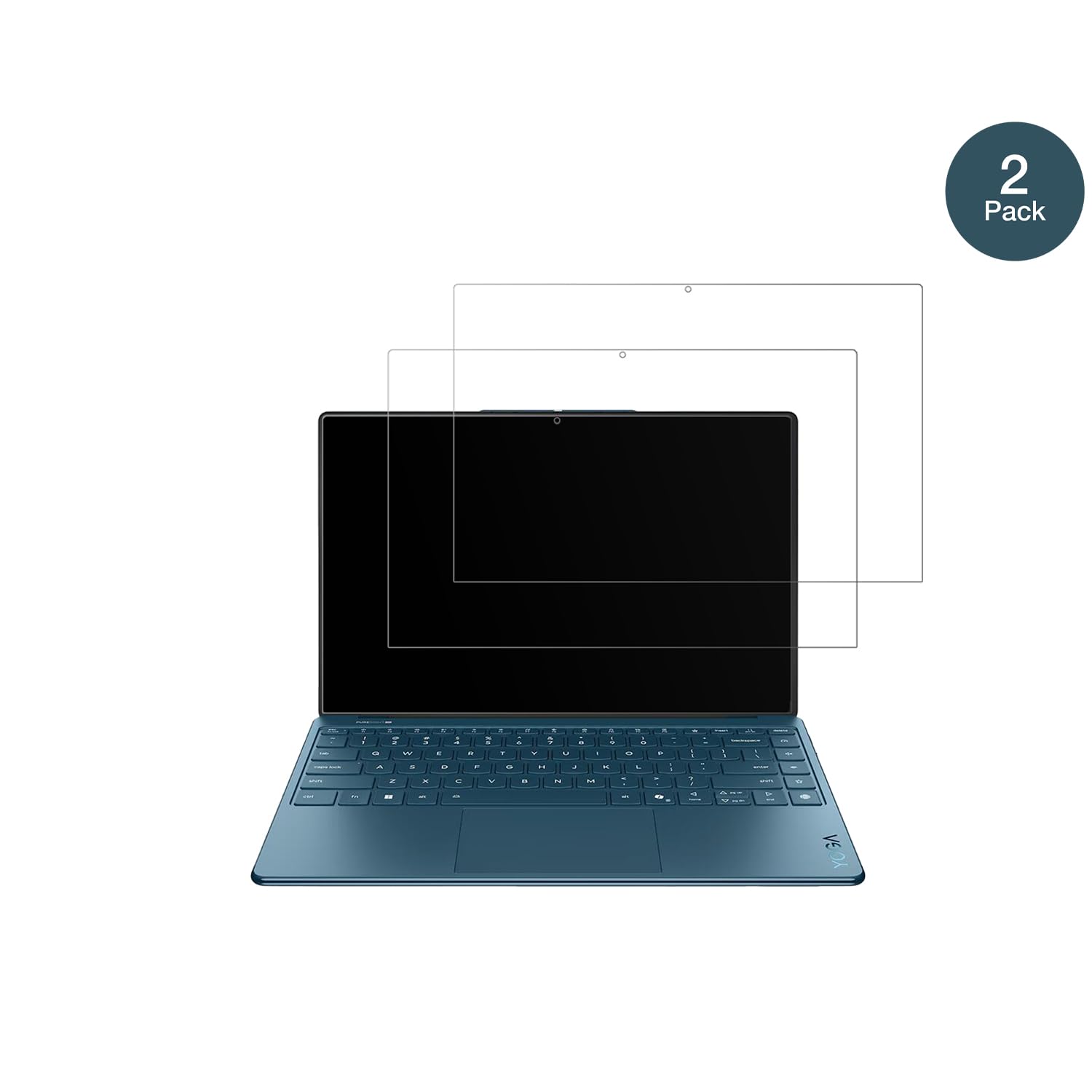 dipos 2x Pellicola 9H opaca per Lenovo Yoga 9 2-in-1 14ILL10 14 Zoll | Antiriflesso, non si rompe e non si scheggia, non è vero vetro, Anti-Shock, antigraffio, senza bolle, autoadesiva