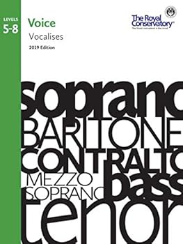 Sheet music V5V05 - Voice Vocalises 2019 Edition - Levels 5-8 - The Royal Conservatory Book