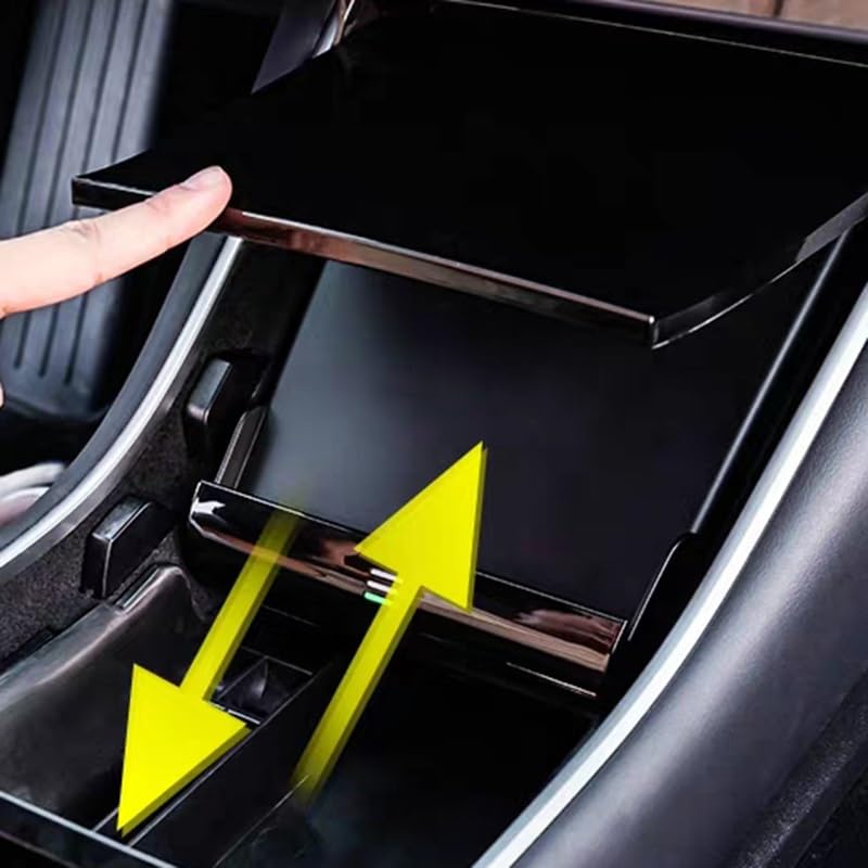 Placa de carga rápida inalámbrica QI de 10W para Tesla Model 3 6