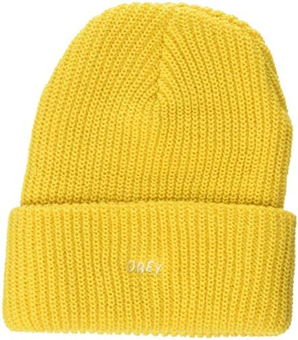 Obey Men's Jumbled Knit Beanie Hat 
