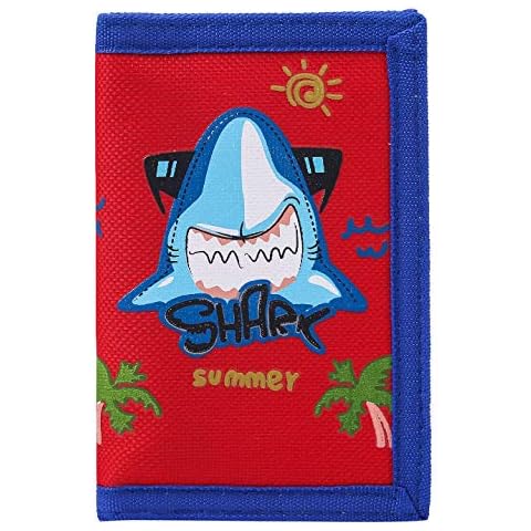 Kids Slim Cartoon Wallet with Zipper Cover